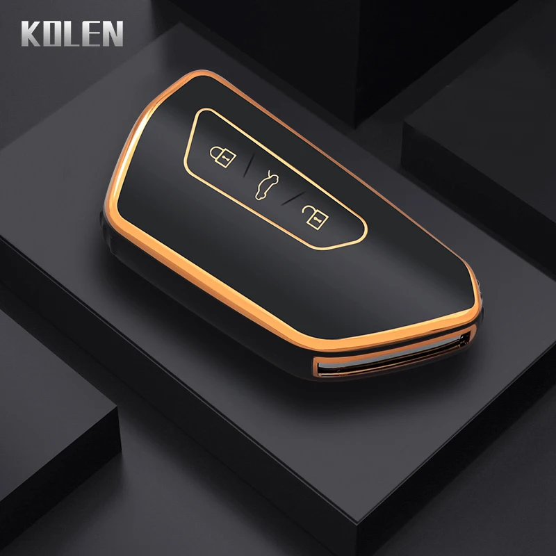 

Fashion TPU Car Smart Key Case Cover Shell For VW Volkswagen Golf 8 MK8 2020 For Skoda Octavia A8 2021 Seat Leon MK4 Accessories