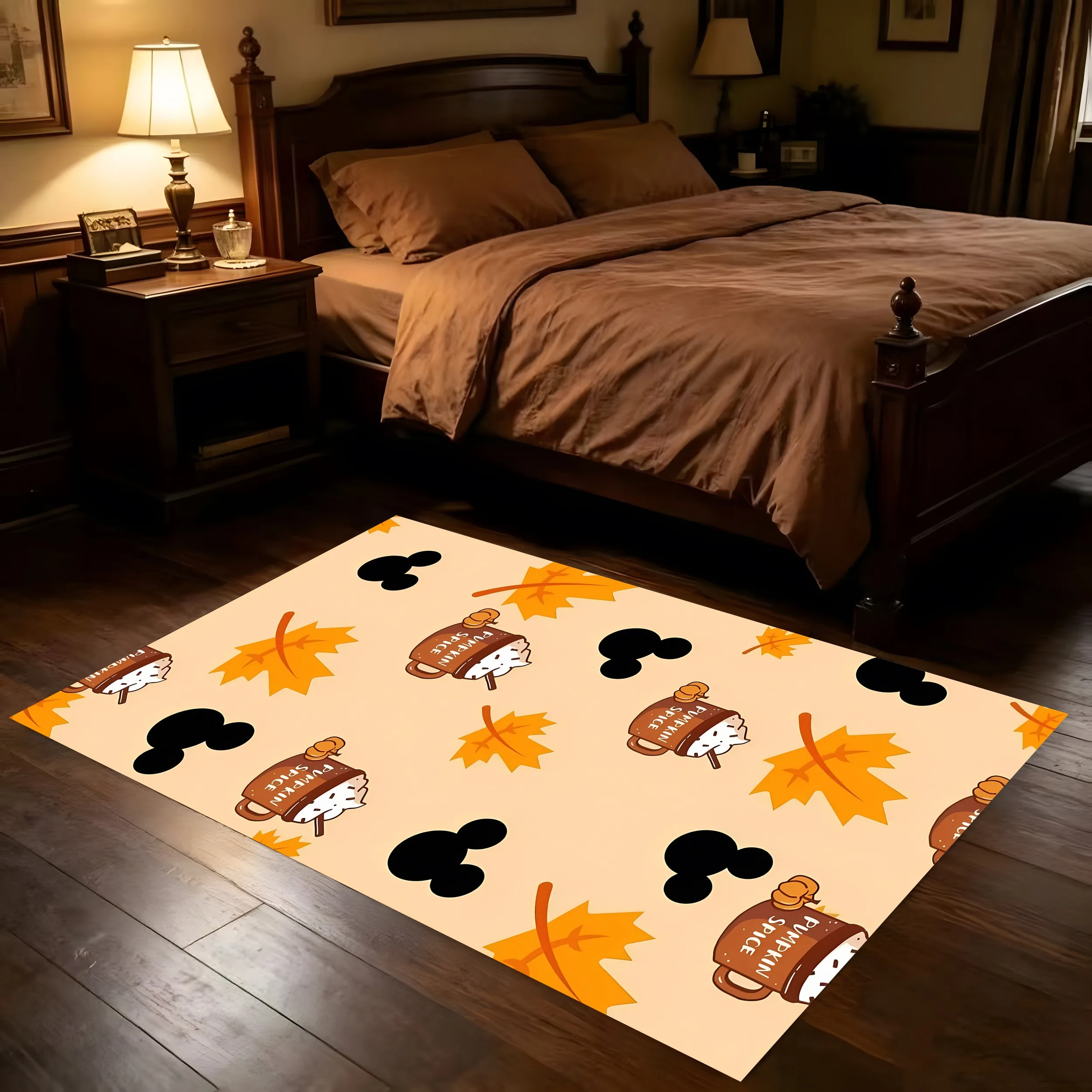 Velvet Mickey Mouse Maple Pumpkin 