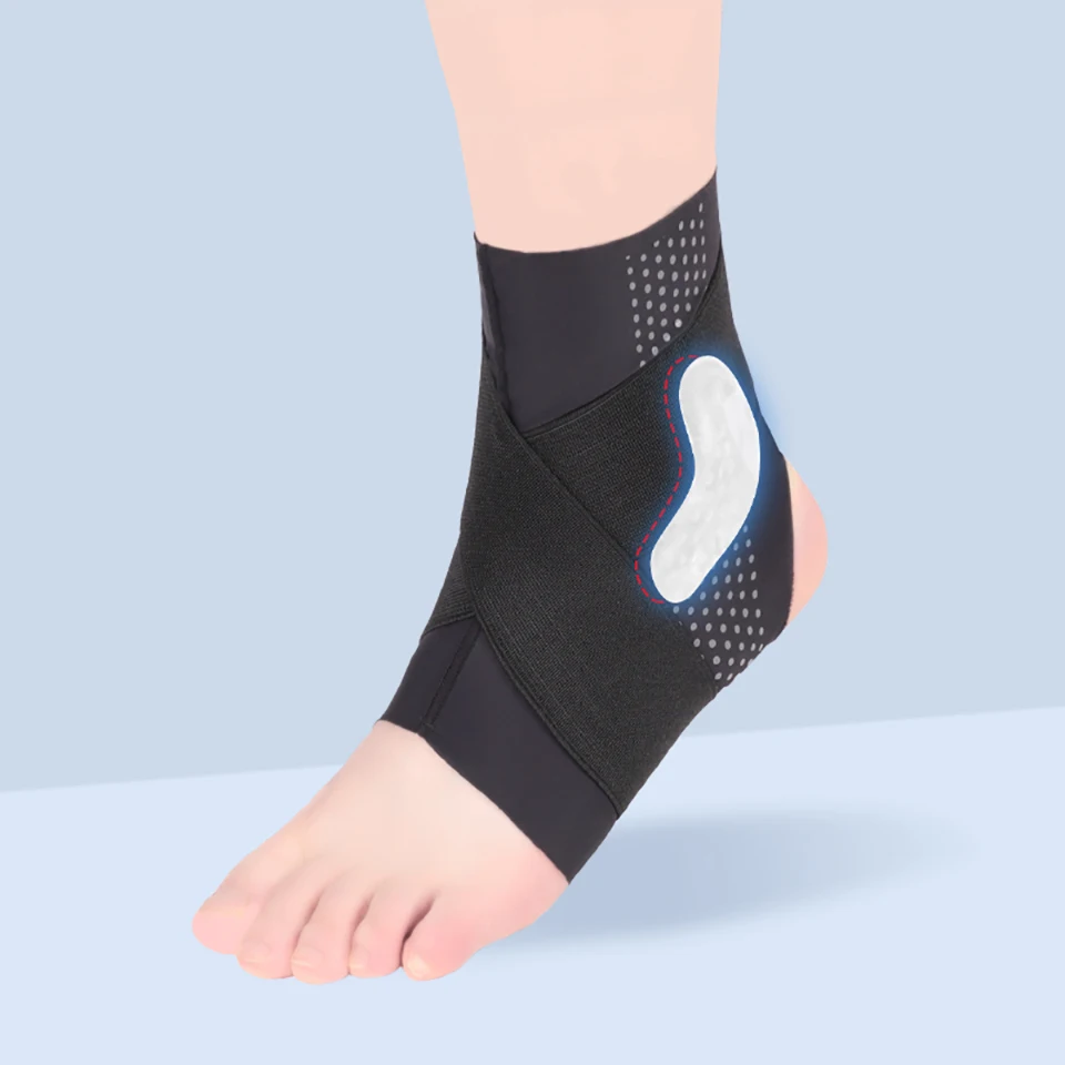 1Pcs Lightweight Ankle Guard Ankle Sprain Protection Gear Breathable Protective Cover Fixed Wrist Rehabilitation Men Women