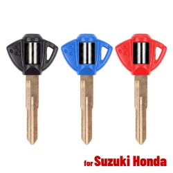 Recambio de llaves de motocicleta Universal, piezas de accesorios de motocicleta para Suzuki, Honda