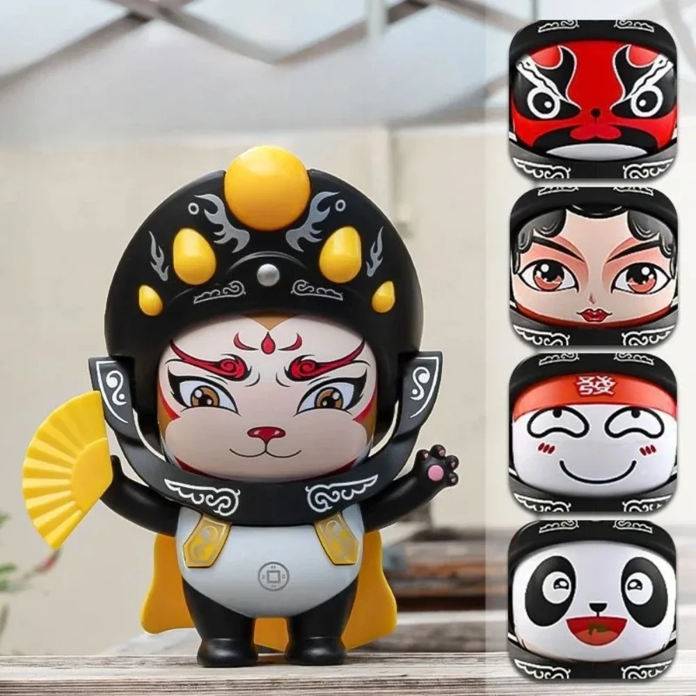 Creative Sichuan Opera Face Changing Doll stress reducing toy with a face changing face in one second, as a gift for girlfriend