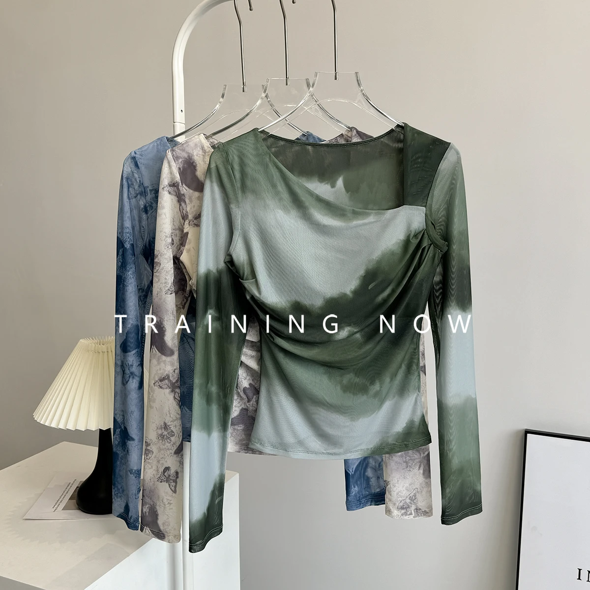 

Женский костюм для йоги на осень и зиму, сексуальная сетка с нагрудником, спортивный топ, тонкий, с длинными рукавами, тренировочный костюм для фитнеса для пилатеса