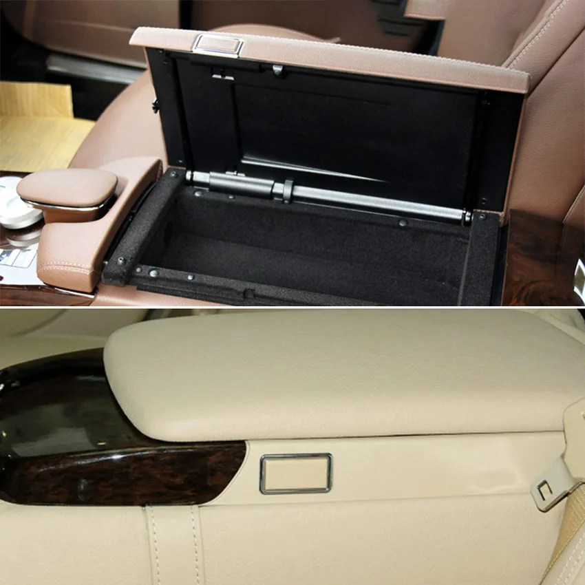 Auto-Armlehnen-Schalterknopfabdeckung Mittelkonsole mit Chrom für Mercedes Benz S-Klasse W221 2006-2013 2216800096 – Detail 7