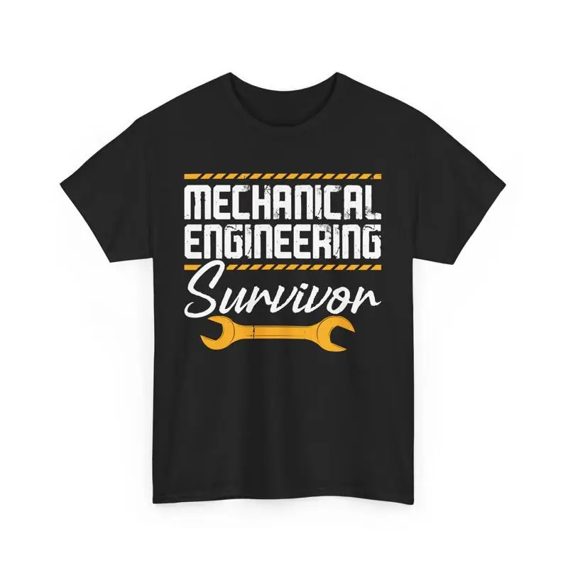 

Забавная футболка Mechanical Engineering Survivor