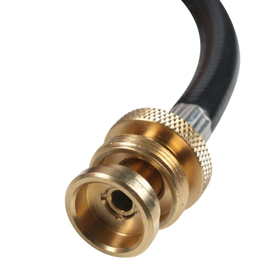 Brass Made for pol Connector for Propane Gas Fits For 1 lb to 20 lb Tanks 6ft and For 10ft Lengths for Safe and Secure