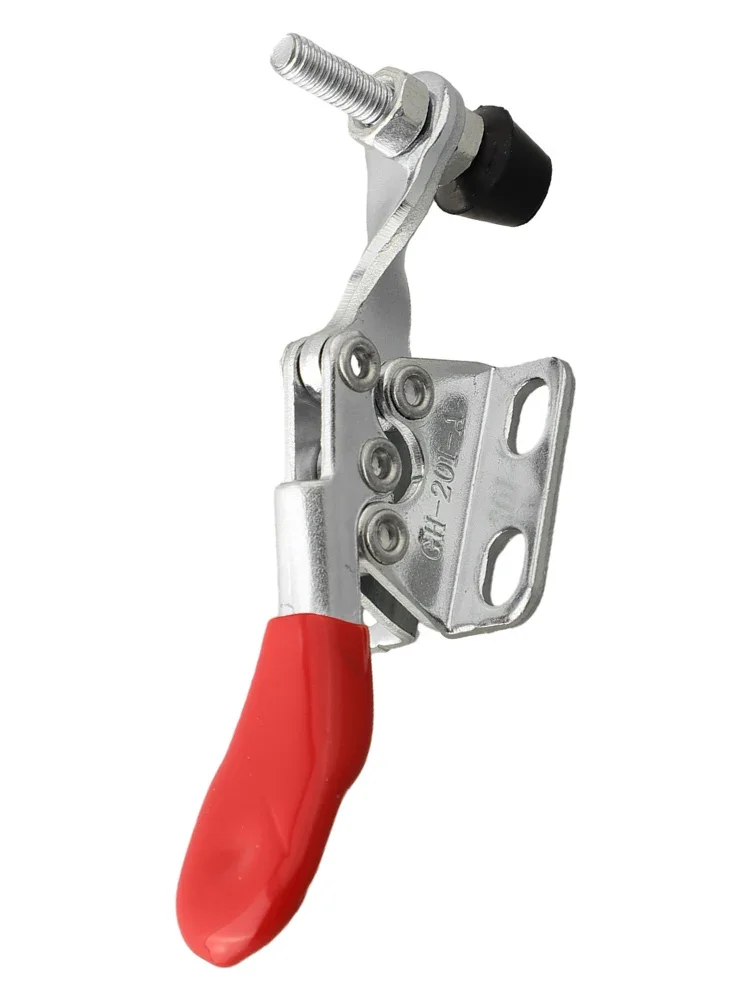 1 Pc Toggle Clamp GH-201A Carpentry Fasten Clip Hand Clip Horizontal Quick Clamp Woodworking Woodworking Tools