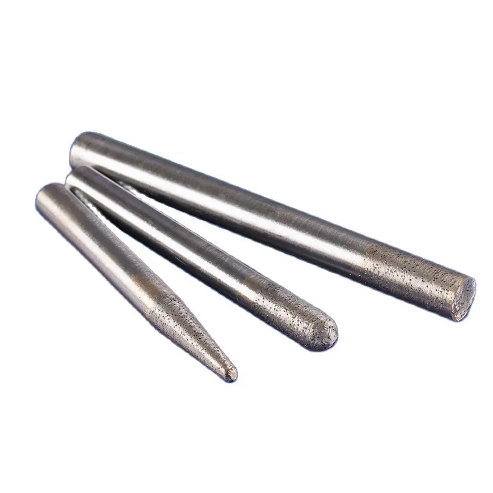 Weitol – tige de 6mm/8mm en pierre frittée, routeur, nez de boule plat, diamant CNC, outils de sculpture pour marbre granit, 1 pièce