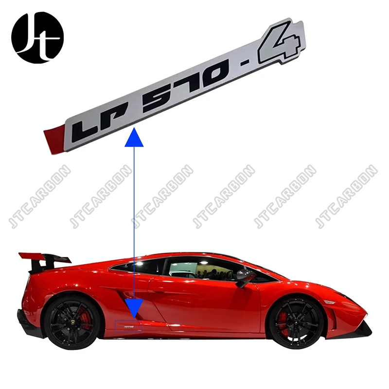 For Gallardo LP570-4 Branded Nameplate With Inscription ZO1 SP Ordine Stock 403854499 0000052232 Material Text Brand Parts
