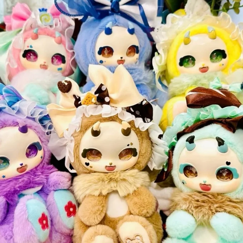 Boboco Asli Seri Pesta Sayang Kotak Buta Figur Koleksi Boneka Mewah Boneka Anak Perempuan Menggemaskan Mainan Trendi Gif Ulang Tahun
