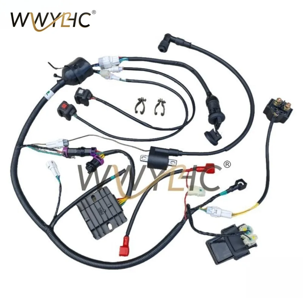 T2T4 Off-road Motorcycle Owner Cable Whole Car Large Wire Electrical Parts