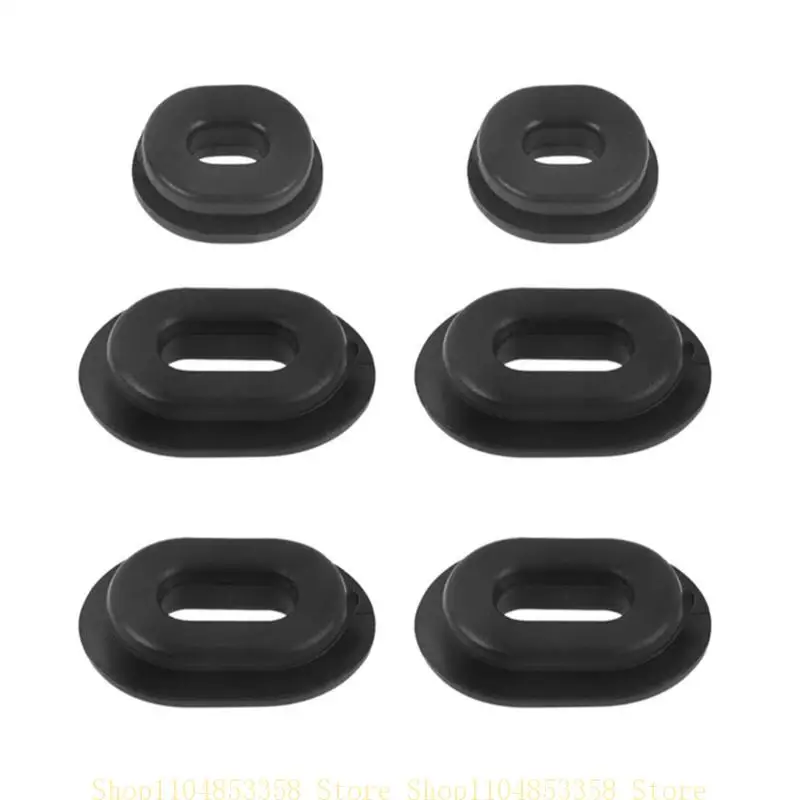 

652F 12Pcs Rubber Side Cover Grommet Single Side Panel Fairing Washer Spacer for CG125 CB100 550K 550F 750F CB125S XL 100