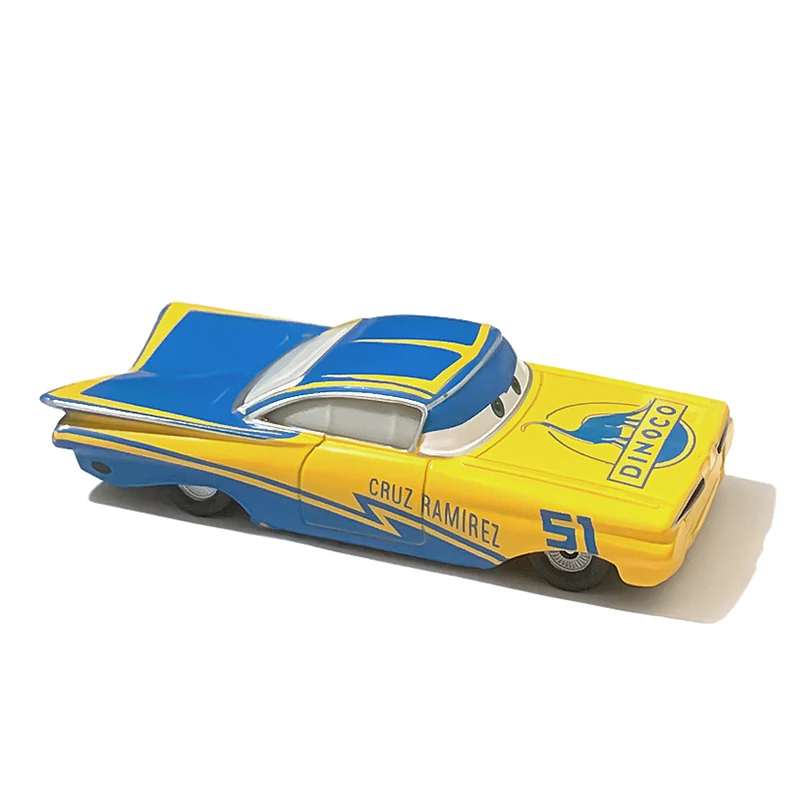 

Подлинные автомобили Disney Pixar 2 автомобили 3 Молния Маккуин Желтый Рамон Шторм Джексон 1:55 Металлический литой автомобиль Детские подарки на день рождения Игрушки