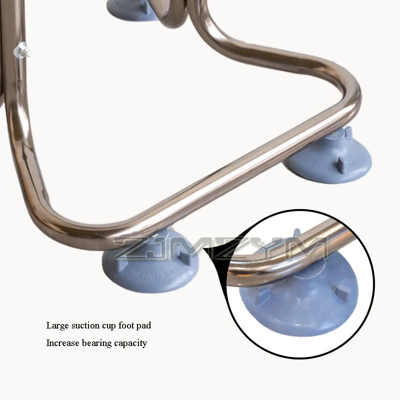 Get Up Handrail Move Up Booster Elderly Pregnant Women Toilet Stand Up Armrest Adjustable Walking Assist Aluminum Alloy Frame