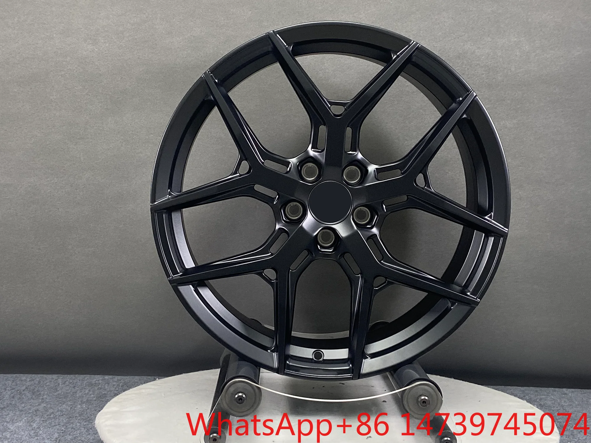 Auto PartsNew Racing Car Wheels Luxurious Concave Hyper Black Polished 20mm ET 5x105 5x112 5x127 5x160 Alloy Wheel Rims BoltLigh