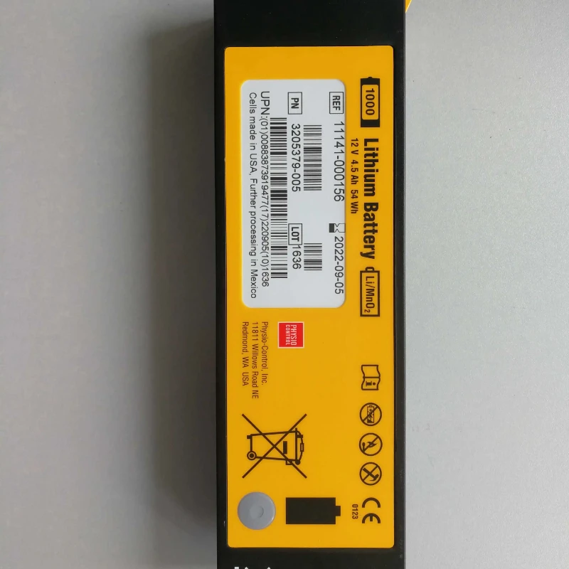 For Medtronic Fican defibrillator battery/Lifepak1000/