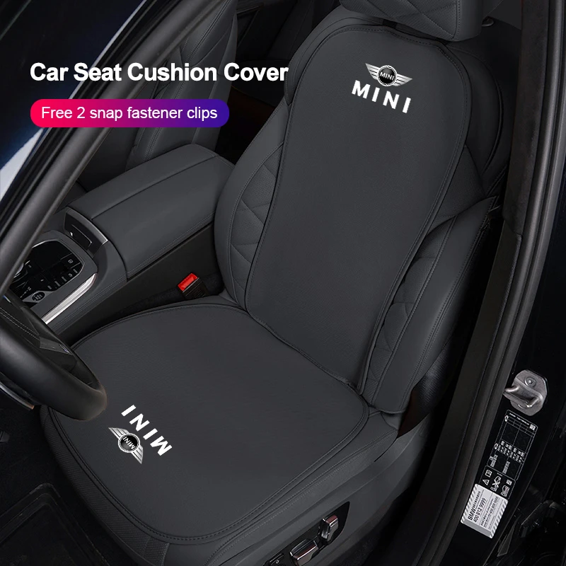 Car Seat Cushion Cover Ice Silk Breathable Backrest Soft Mat For Mini Cooper JCW Works R56 R50 F54 F55 F56 F57 F60 R52 R53 R55