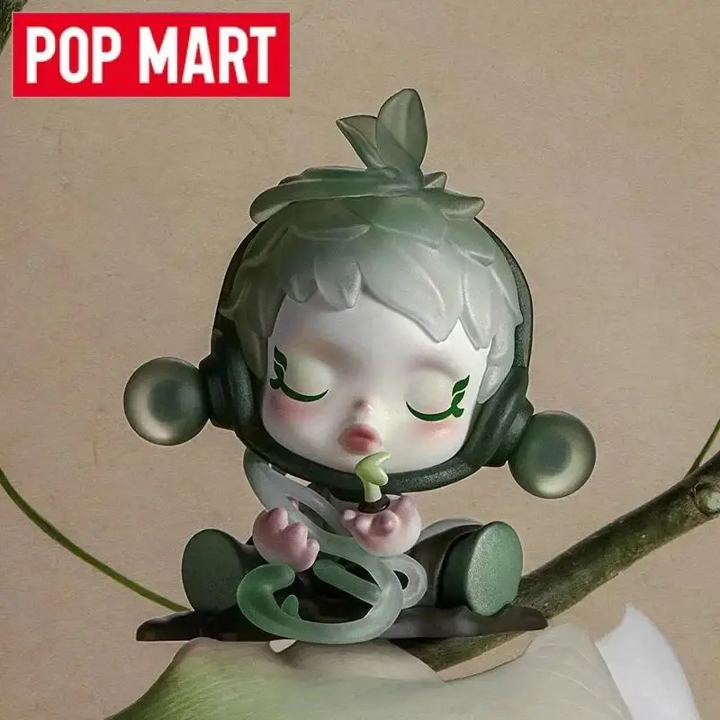 POP MART Skullpanda Seria Ink Plum Blossom Figurki Niespodzianki Blind Box Zabawki Lalki Torebka Niespodzianka Mystery Box Mistery Caixa Śliczne Figurki Akcji Anime