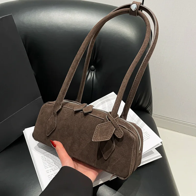 

Retro Underarm Bag Crossbody Bags for Women Shoulder Bags Suede Fashion Purse and Handbags Female Bag Bolso Marca Lujo Сумка Sac