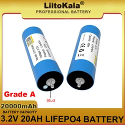 LiitoKala 3.2V 20Ah Battery LiFePO4 phosphate Cell for 4S 12V 24V Motorcycle Car motor batteries Modification Inverter Grade A