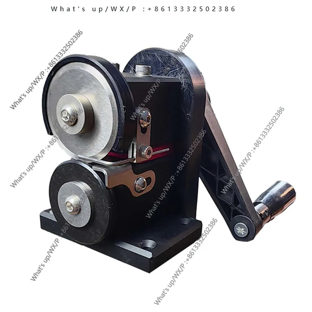 

RCIDOS HWC4 Leather Strap Splitter Trimming Machine,Max Cut 4MMThick,Handle Leather Tote Bag Bandage Cutting Machine