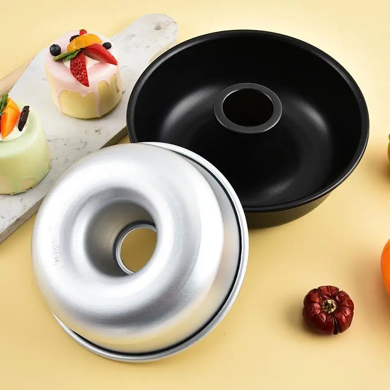 Durable Multi-size Cake Mold Aluminum DIY Chiffon Mold Doughnut Donut Mold Kitchen Baking Tools