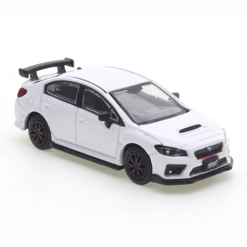 JKM-Subaru STI Simulação Modelo de Carro, Estática Colecionáveis Ornamentos, Pequeno Modelo Diecast, Coleção Toy, Presente, 1:64