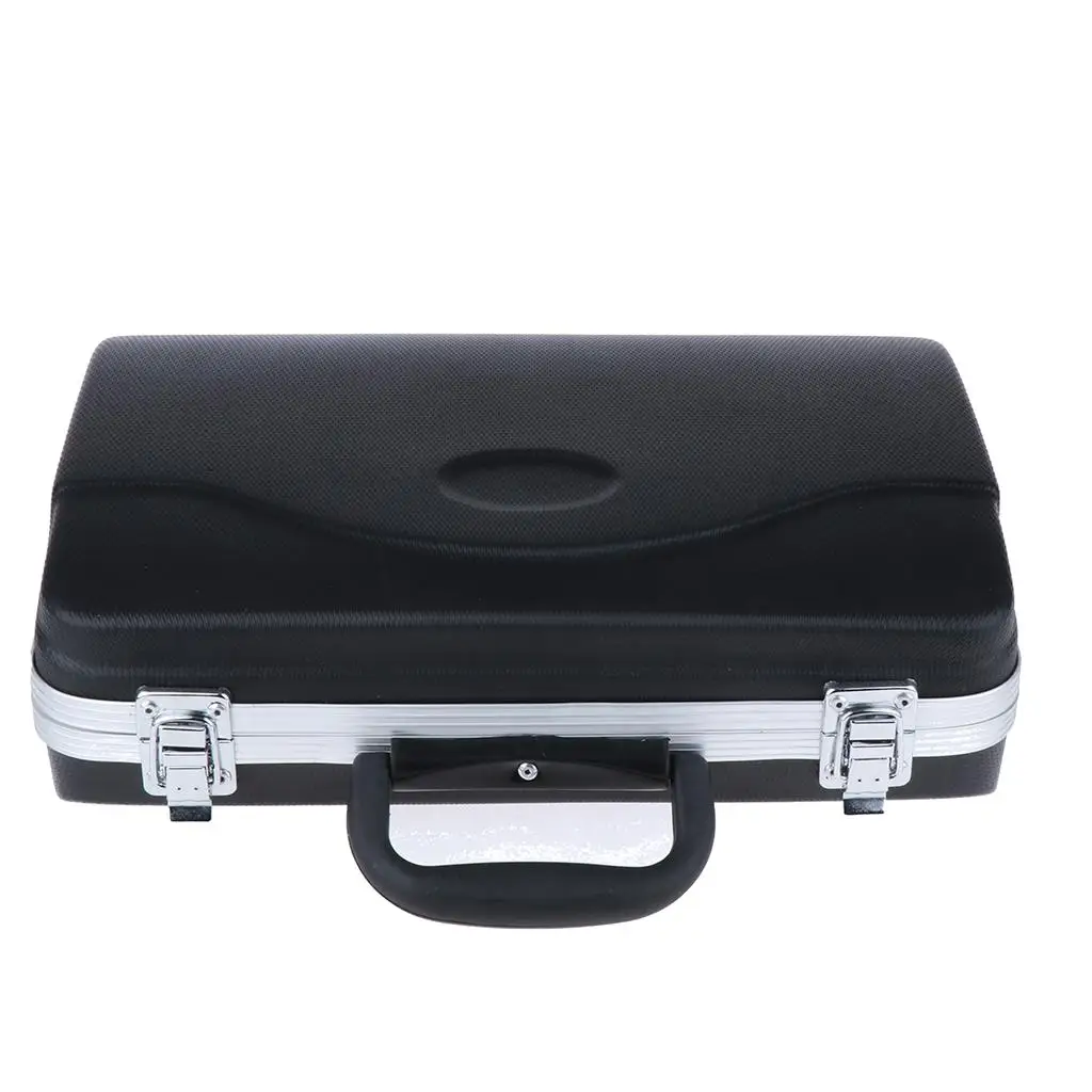

Square Clarinet Hard Protection Case Travel Gig Bag Professional Parts Accs