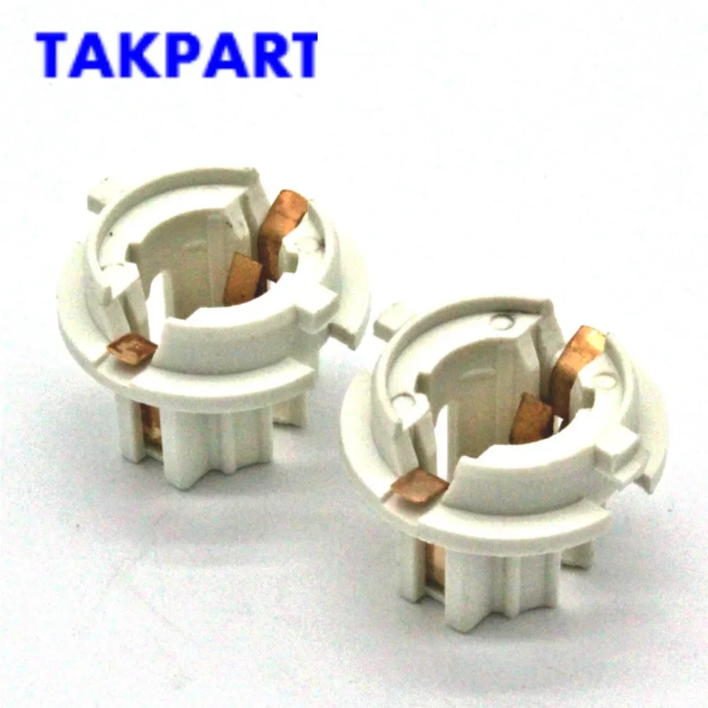 TAKPART 2Pcs Rear Tail Light Lamp Bulb Socket Holder For BMW 7 Series X5 E53 E70 E65 X3 E83