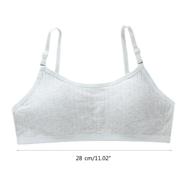 Seamless Training Bras for Girls Middle High School Students Bralettes Bra Breathable Cotton Padded Bra Teens Underwear