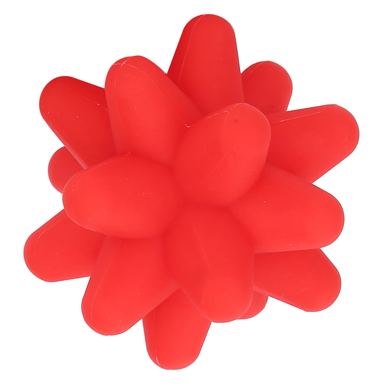 

Muscle Release Ball Fascial Massage Ball Red Acupoint Massage Ball Muscle Release Tissue Massage Silicone Fitness Ball