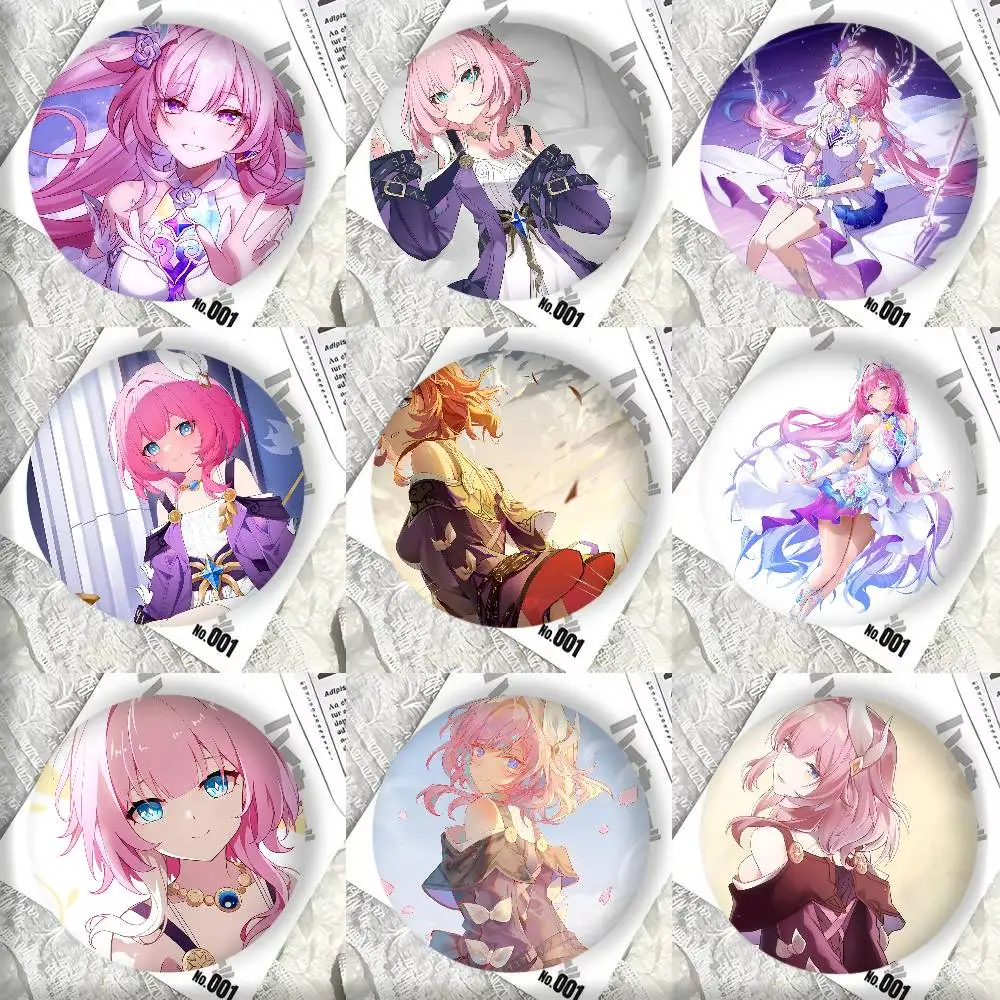 Cyrene (Honkai Star Rail) Abzeichen Anstecknadeln Anstecknadeln Hutnadeln Broschen Geschenke Dekor Rucksäcke Anime