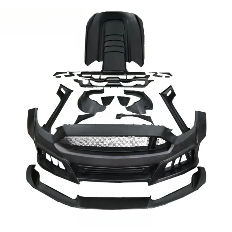 High Quality ABS Material Robot Style Wide Body Kit Fit 6th Gen Mustang S550 Upgraded Exterior Modification Accessories