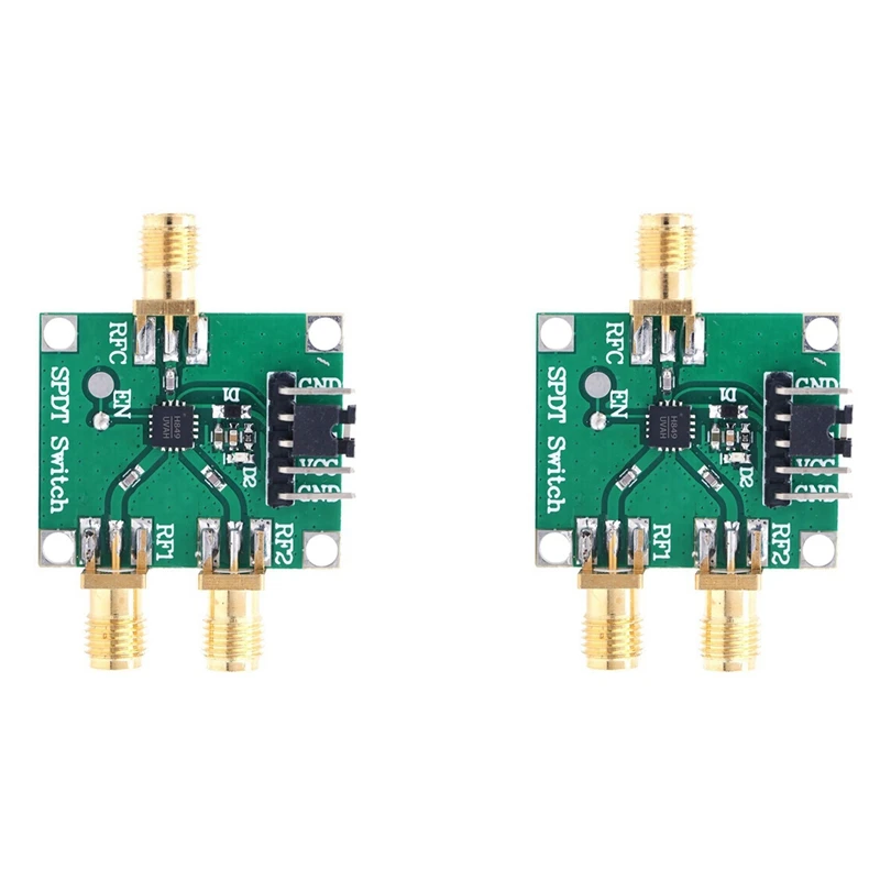 2X HMC849 RF Switch Module Single-Pole Double-Throw 6Ghz Bandwidth High Isolation Multi-Function Convenience Module