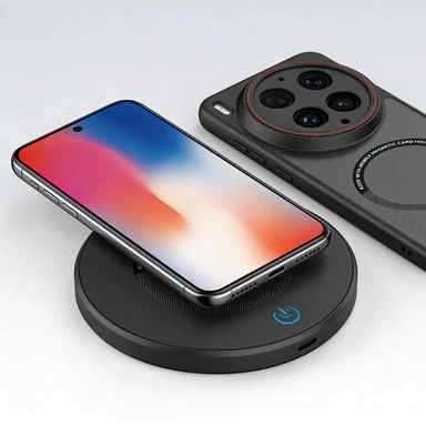 For Magsafe Magnetic Phone Case for VIVO X300 Ultra X300s X300Pro X200ProMini X200 Wireless Charging Lens Heighten Protect Case view 5