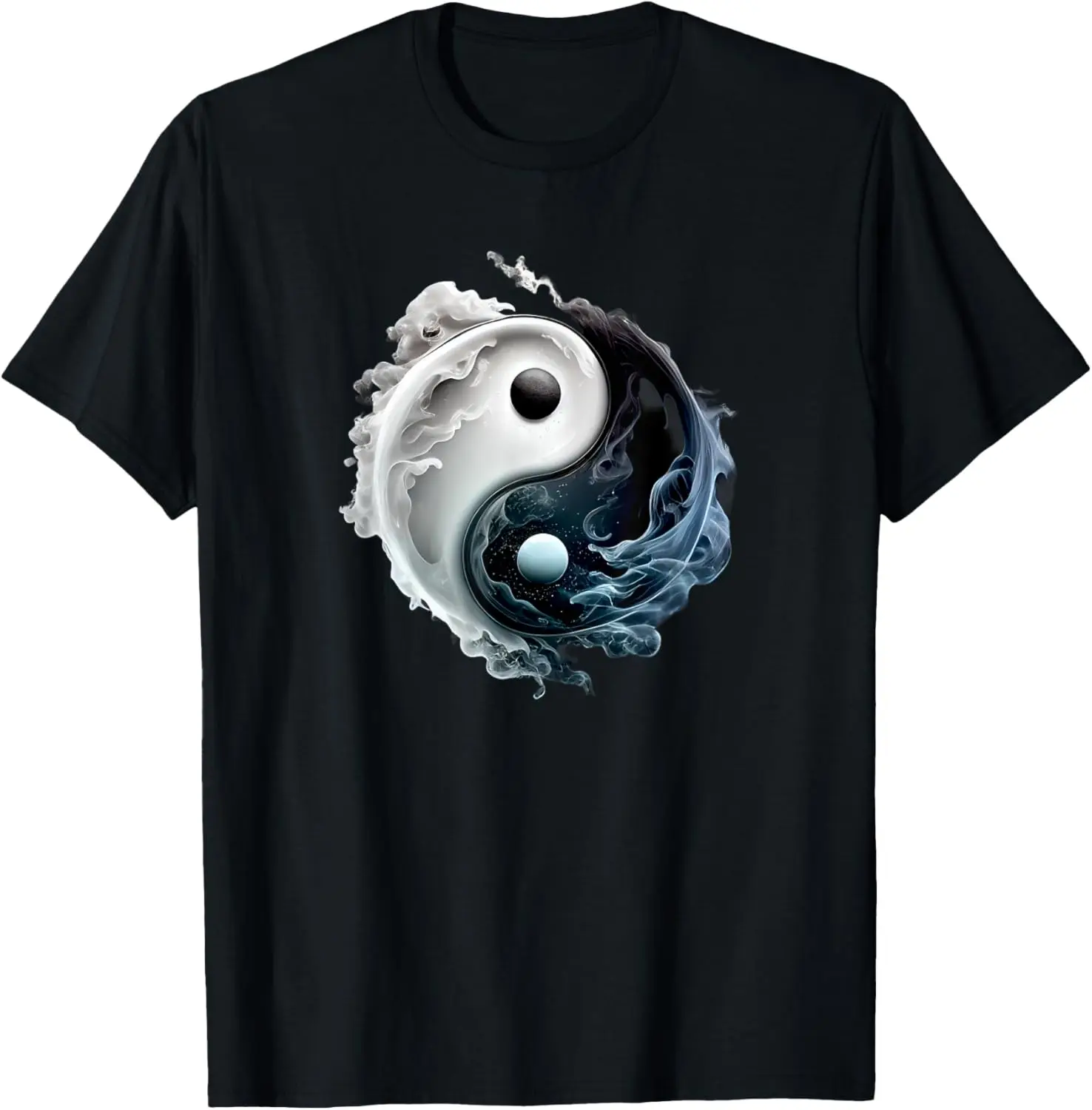 

Ying Yang Whispy Feng Shui Taijitu Yin Yang T-Shirt
