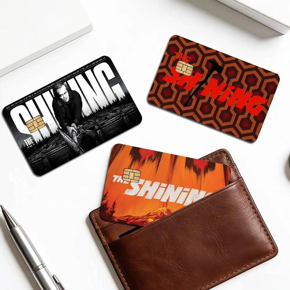 Movie The Shining 2024 Anime Cartoon Skin Stickers Film Tape Case for Big Credit Debit Card Front Side