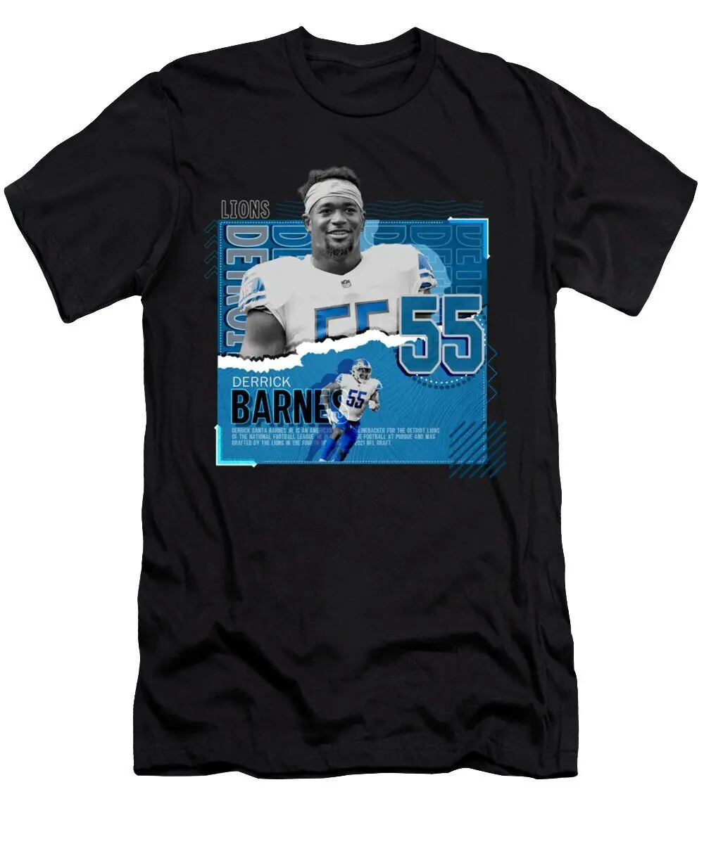 

Derrick Barnes Football Paper Poster Lions T-Shirt Unisex T-Shirt