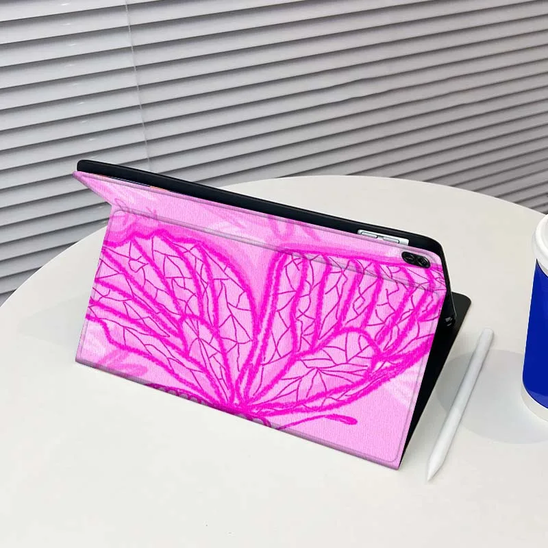 حافظة فنية على شكل فراشة لهاتف هواوي ميديا باد ميت باد M5 M6 11 12 X SE T10 T10s 2 C5e T5 Pro Lite Air 11.5 بوصة تابلت #5