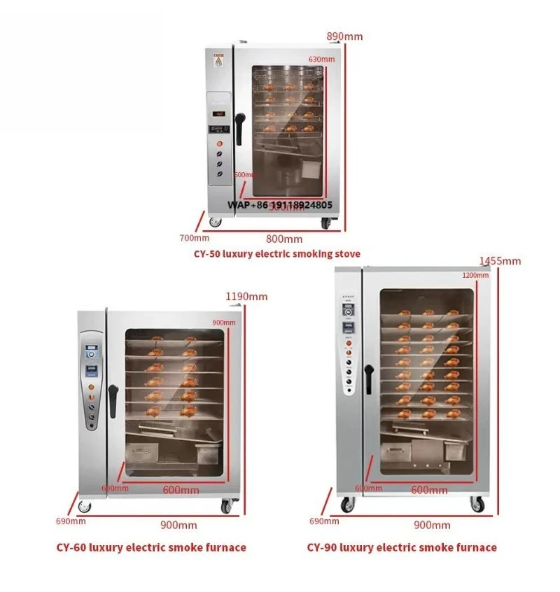 

CY50/60/90 Spice Charcoal Sausage Smoker Oven Kitchen Machine for Fish and Meat