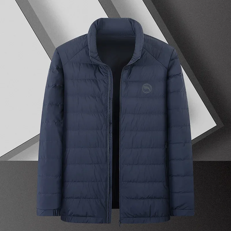 New  Arrival Fashion Suepr Large Autumn Men's Casual Stand Up Collar Lightweight Down Jacket Plus Size 3XL4XL5XL 6XL 7XL 8XL10XL