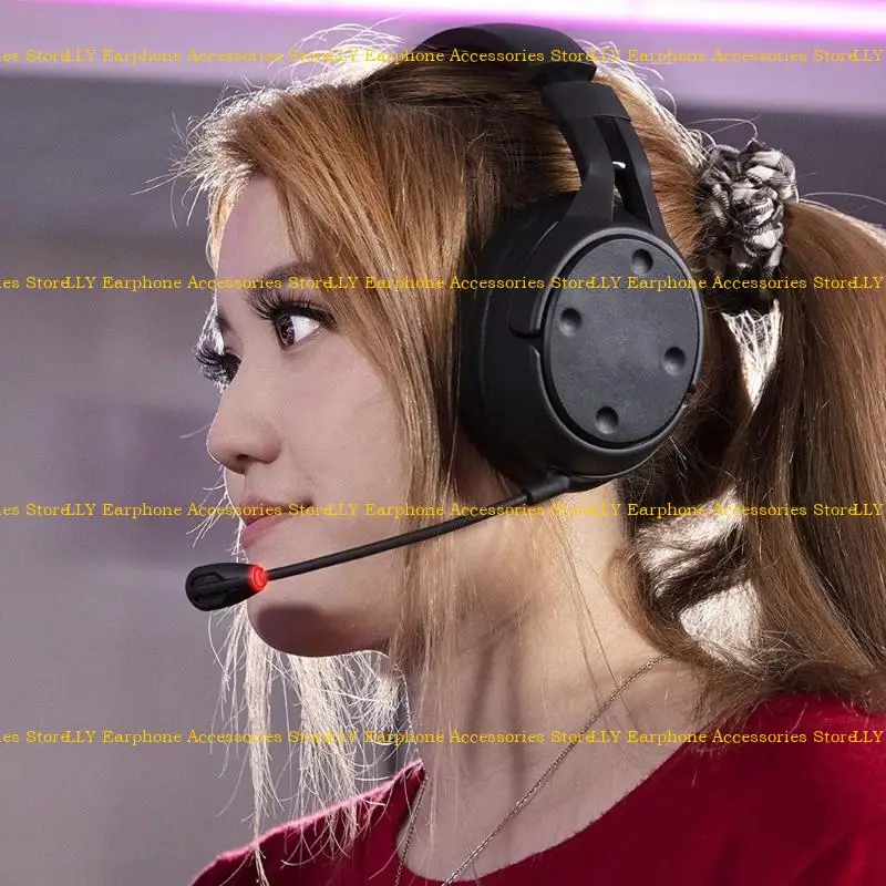 

462E Game Mic Replacement for HyperX Cloud Flight / Flight S Wireless Gaming Headset, 3.5mm Microphone Boom with Foam Cover