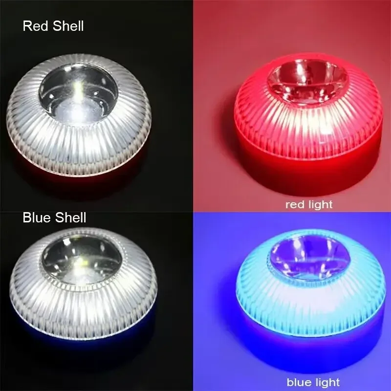 Imagem -06 - Portátil Car Light Emergência Emergência Beacon Light Indução Magnética Strobe Light Lanterna Impermeável Laranja Azul Vermelho Mais Novo