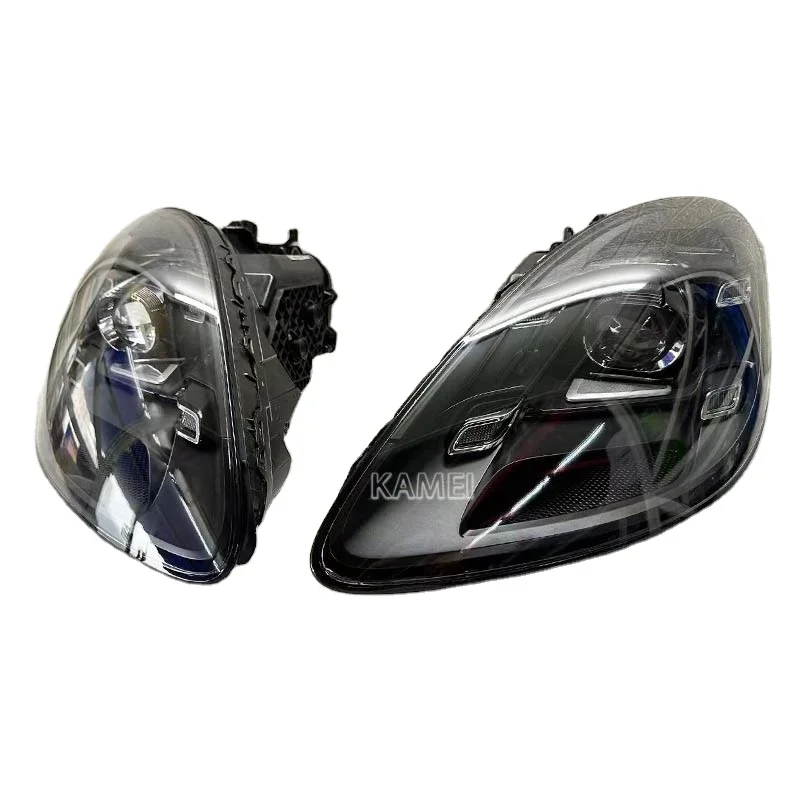 Lampu Depan LED Matrix Original Cocok untuk Porsche 718 Boxster 982 2016-2024