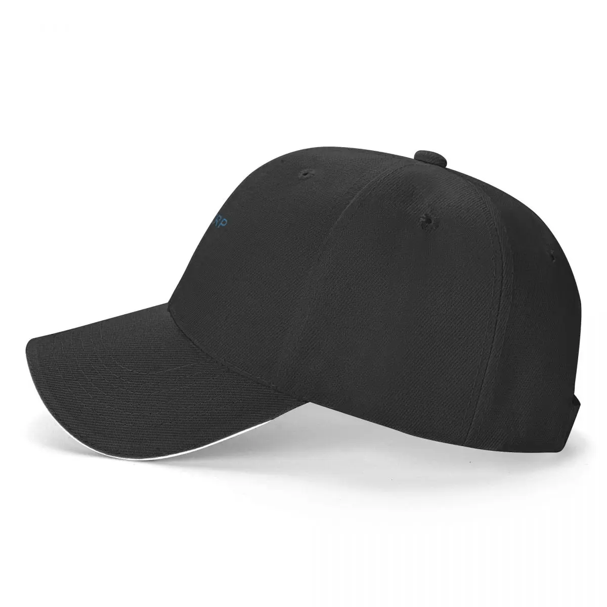 Blockchain-Gorra de béisbol con capucha para hombre y niña, gorro de béisbol con rizos laterales, color azul, estilo occidental, XRP, novedad