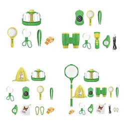 Bug Catcher Kit Children Outdoor Experiment Magnifying Glass Backyard Bug Catcher Box for Children Toddlers Kids Ages 3+