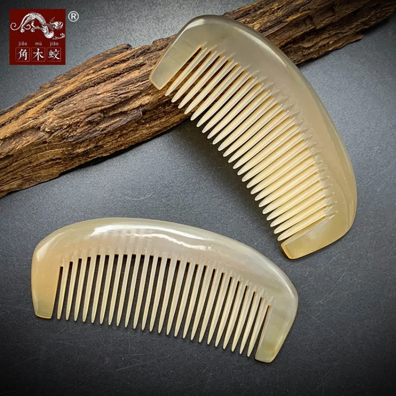 

Расческа для массажа и укладки волос Hornwood Yak Horn Cantonese