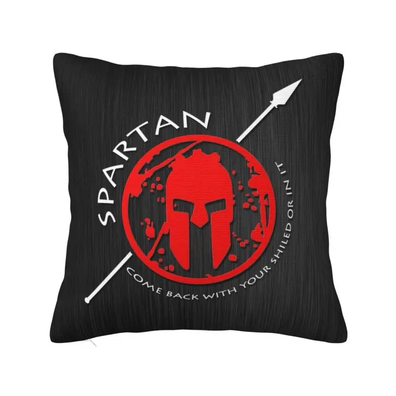 Sparta Skull Spartan Warrior Nordic Throw Pillow Covers Home Decor Cushions for Sofa