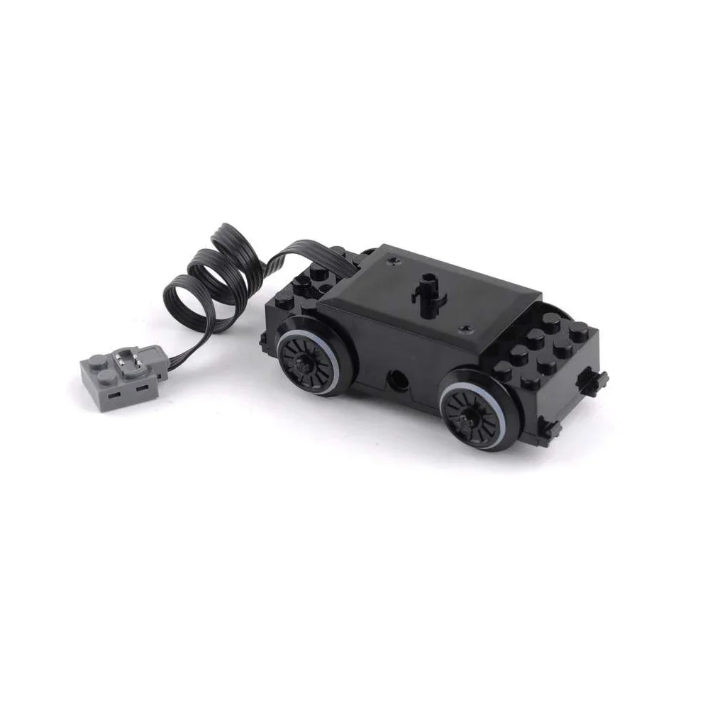 Kit de Motor de tren 88002 con funciones de alimentación MOC de alta tecnología Compatible con legoeds 10219 10254 IR receptor de Control remoto