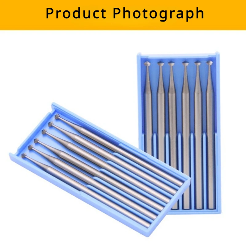 Burs for Gem Setting,Dental Drill Bur for Jewelry Polishing & Engraving Tools Set thick ufo shape