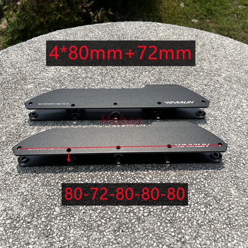 4*80mm 4*72mm Aluminum Roller Skate Rack 4*90/3*100mm Speed Skating Skates Skate Base Frame Bracket